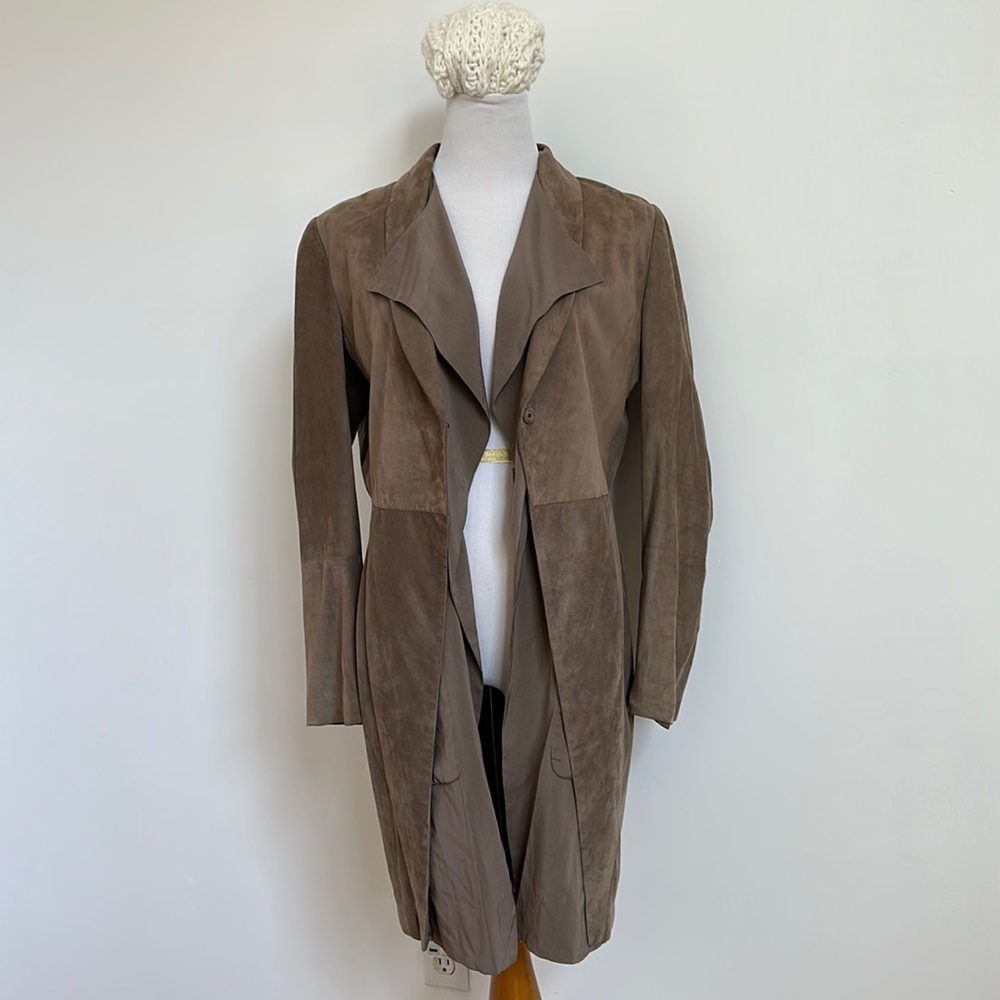 Brunello Cucinelli Suede Jacket Size 44